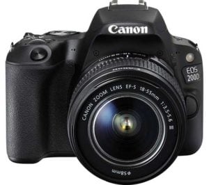 Canon 200d spiegelreflexcamera voor sportfotografie?