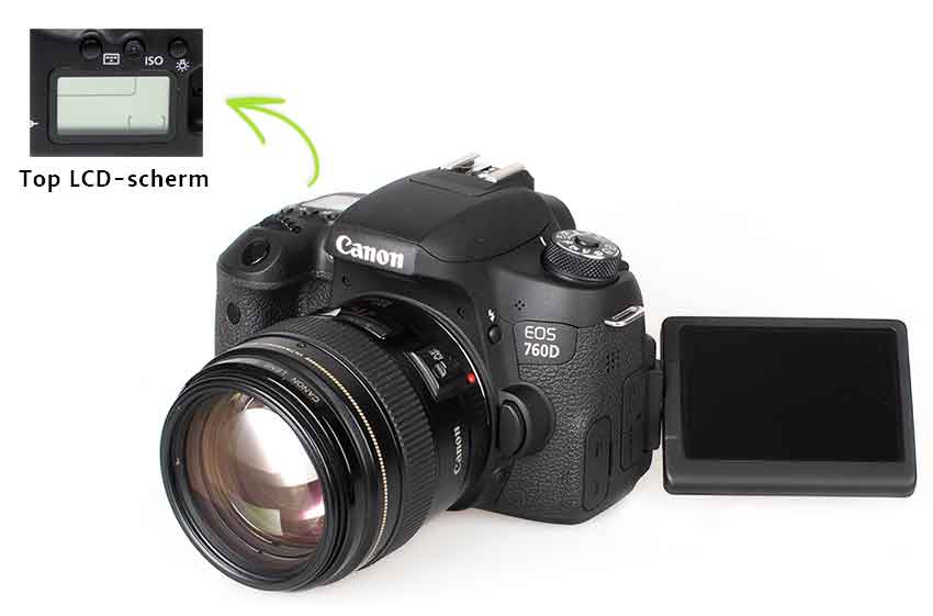 Canon 760D spiegelreflex