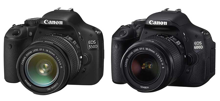 Canon 600d of 500D spiegelreflexcamera