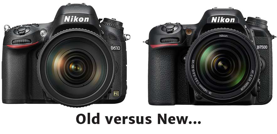 Nikon D7500 vs D610