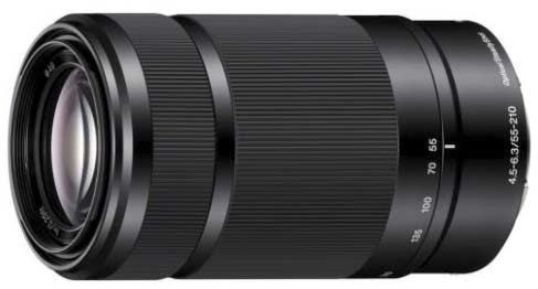 Sony-55-210-mm zoomlens