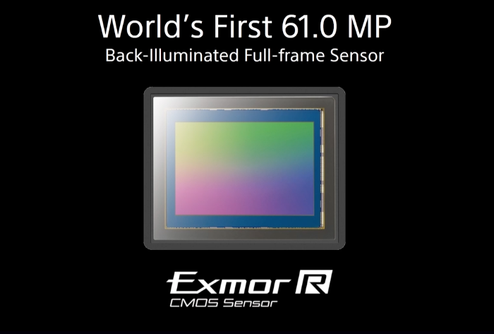 61 megapixels fullframe sensor grootste resolutie