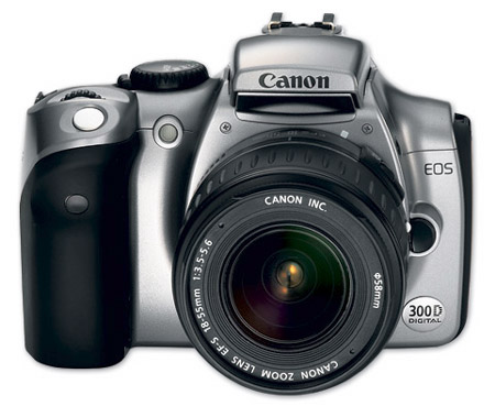 Canon EOS 300D spiegelreflexcamera