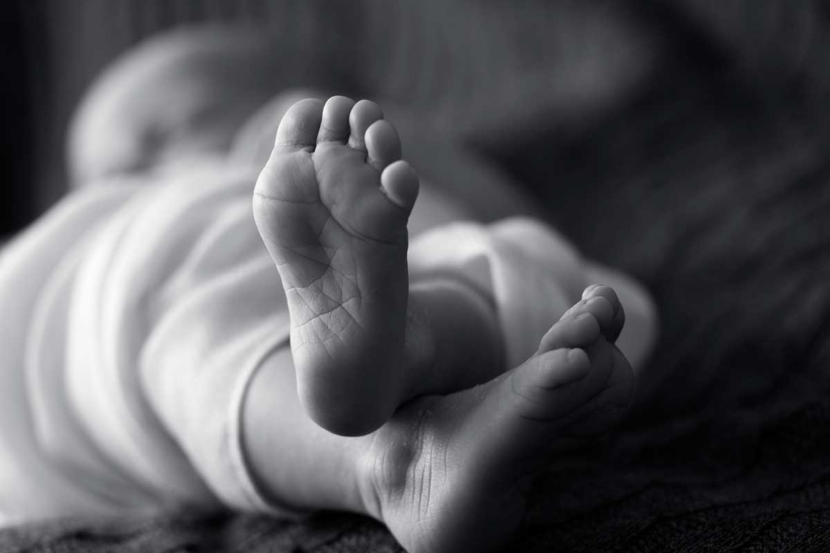 Babyfotografie voeten