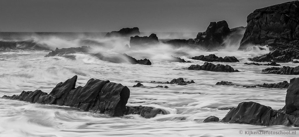Welcombe mouth seascape storm landscape